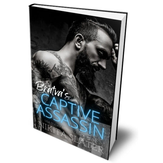 Bratva's Captive Assassin dark mafia romance by Nikita Slater