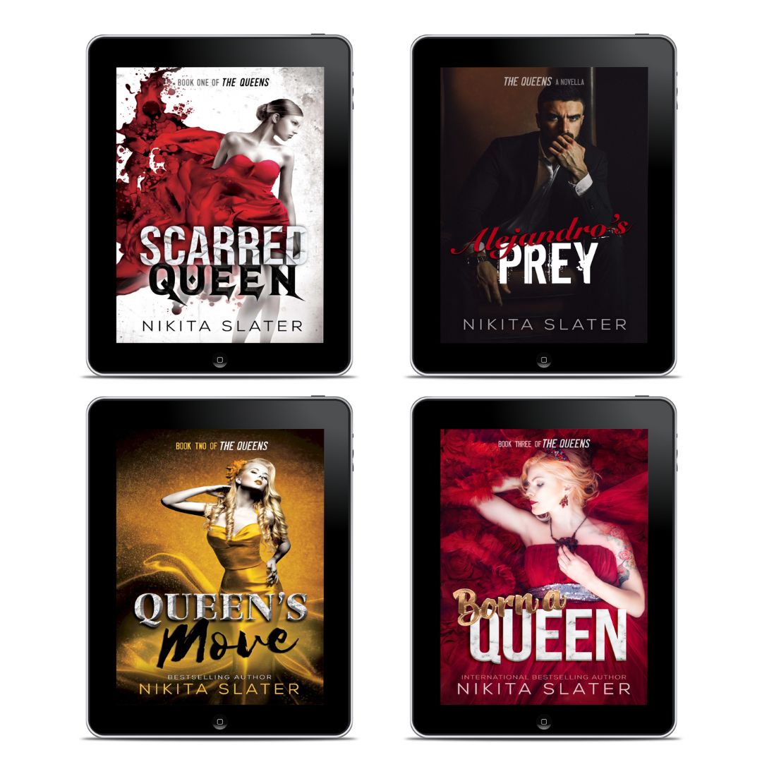 The Queens 4-book dark mafia romance series by Nikita Slater