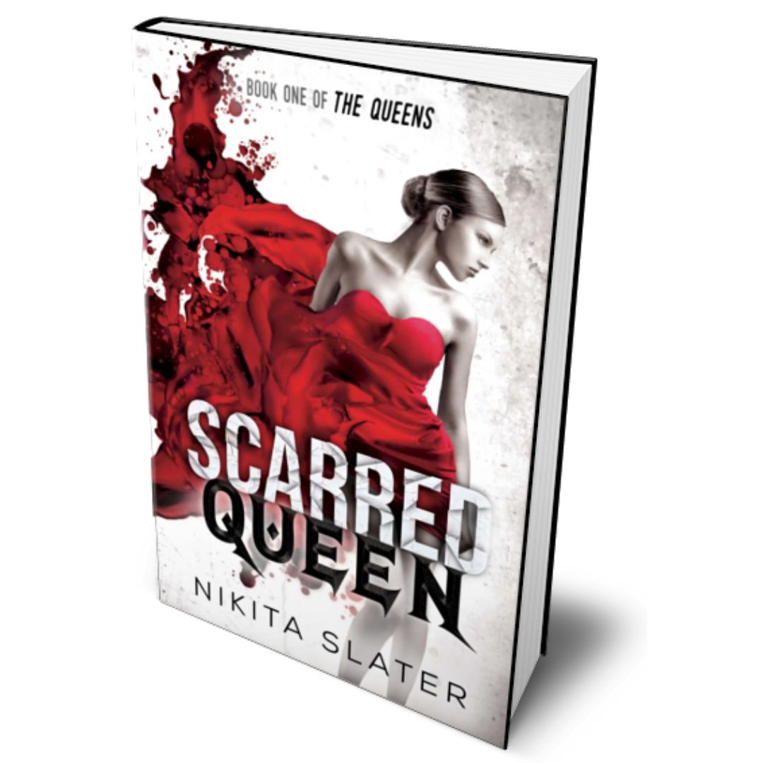 Scarred Queen dark mafia romance by Nikita Slater