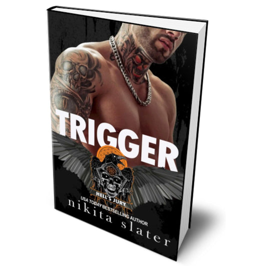 Trigger dark MC biker romance novel by Nikita Slater