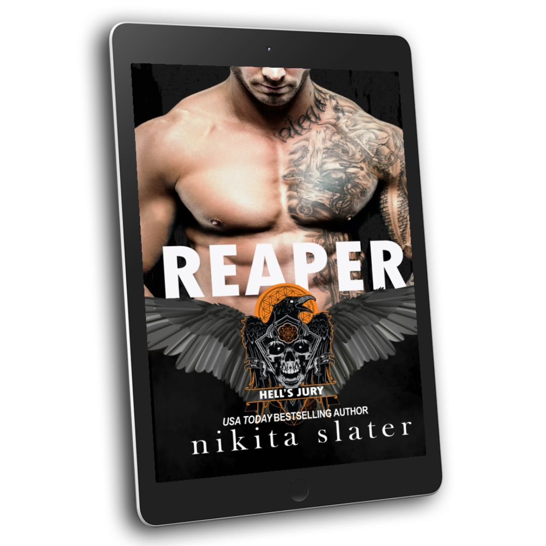 Reaper Hell's Jury MC Book 4 by Nikita Slater dark MC romance